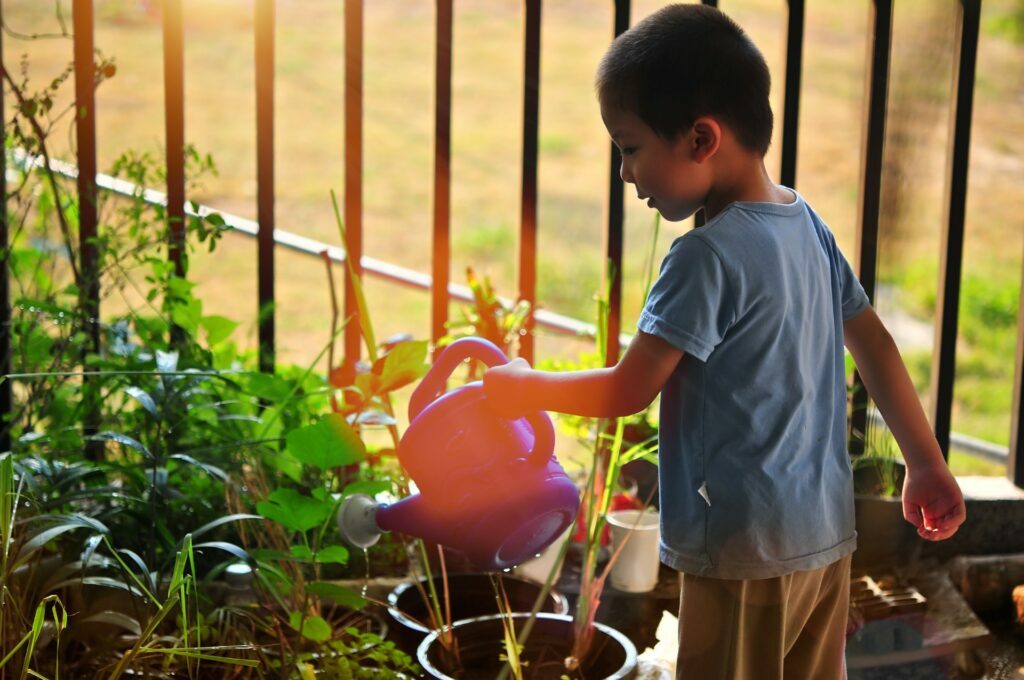 We need to teach children to grow food. 