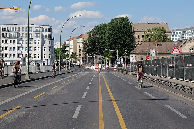 Car free streets in Berlin. That is the vision, if the proposed car ban succeeds.